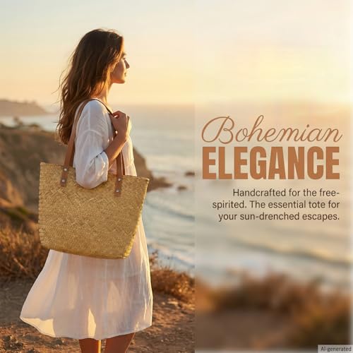 Bolso de hombro tejido Beurlike para mujer miniatura 6