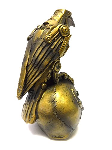 Figura de resina cuervo steampunk 6 pulgadas miniatura 2