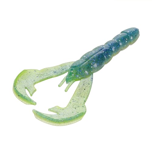 Leurres Strike King Rage Craw 10,2 cm au corps mince hydrodynamique