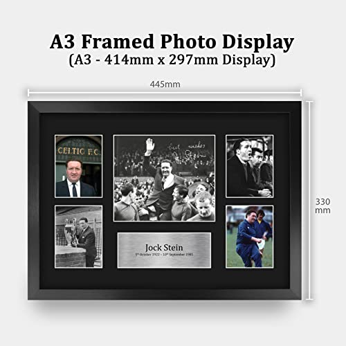 HWC Trading FR A3 Jock Stein Celtic Printed Memorabilia Signed Autograph Photograph Display for Football Fans and Supporters - Image 2