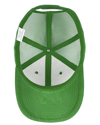 Image of Gelante Mesh Trucker Baseball Cap Snapback Hat Structured Front Panel