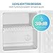 Bomann® Gefrierbox 31L Nutzinhalt | Gefrierschrank klein mit Gitterablage | wechselbarer Türanschlag & stufenlose Temperaturregelung | Mini Gefrierschrank mit 4 Sterne-Kennzeichnung | GB 341.1 weiß
