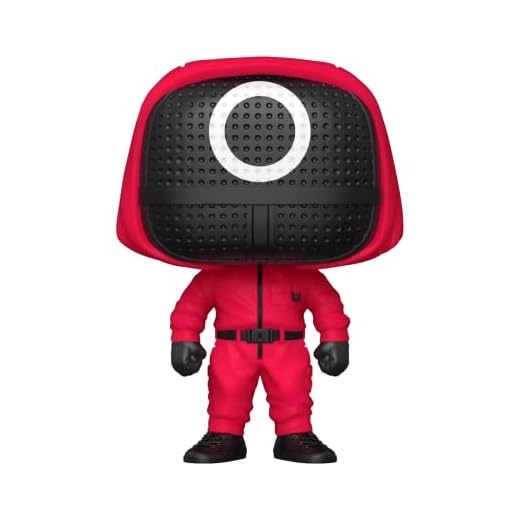 Funko Pop! TV: Squid Game - Red Soldier - (Mask) - el Juego del Calamar - Figura de Vinilo Coleccionable - Idea de Regalo- Mercancia Oficial - Juguetes para Niños y Adultos - TV Fans