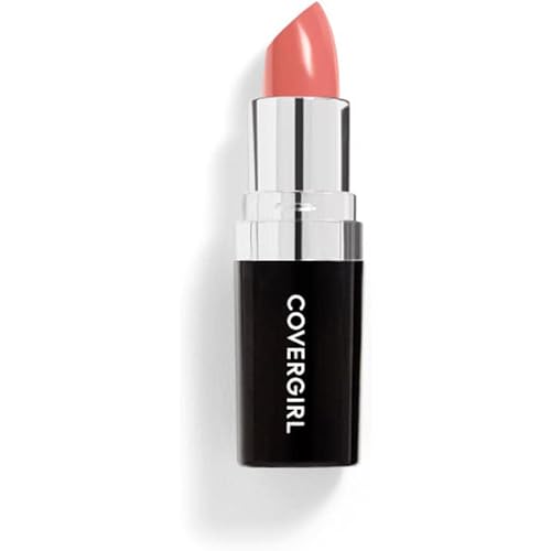 COVERGIRL Continuous Color Lipstick Bronzed Peach 015, Vitamin A & E, .13 fl oz ,Moisturizing Lipstick, Long Lasting Lipstick, Extended Palette of Shades, Keeps Lips Soft