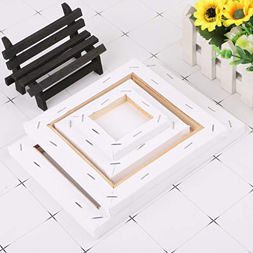 Siwetg - Mini tela e set di cavalletto in legno