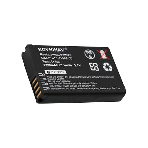 CS BATTERY Replacement Battery for Garmin Montana 600 600T 650 650T 600t Camo 680 680T,fits 361-00053-00 010-11599-00 (Not Compatible with Alpha 100) Cover