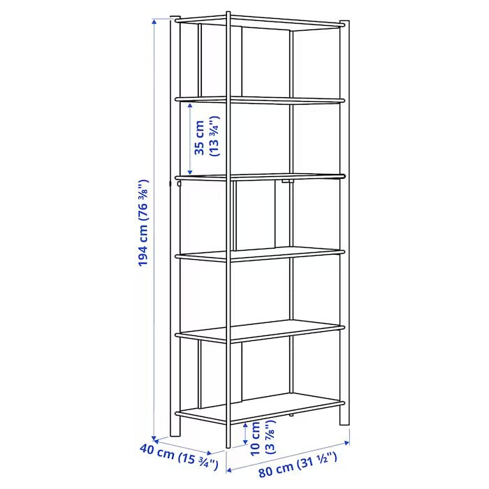 Amazon｜IKEA/イケア JATTESTA/イェッテスタ：シェルフユニット
