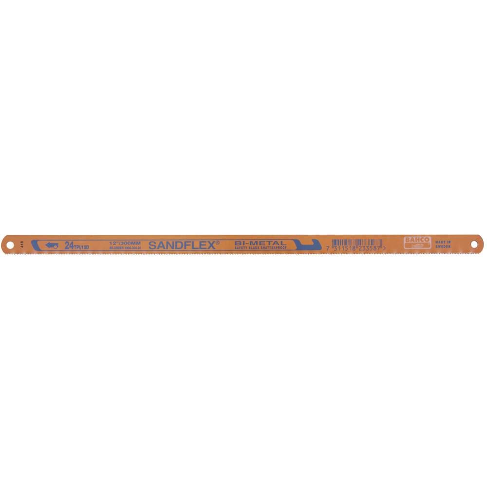 Bahco 3906-300-24-2P Sandflex Hacksaw Blades 300Mm 12 X 24 Pack 2 7311518233624