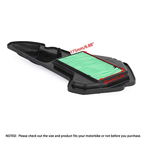 Areyourshop Elemento de limpeza de filtro de ar para PCX 125 PCX 150 2018-2019 17210-K97-T00