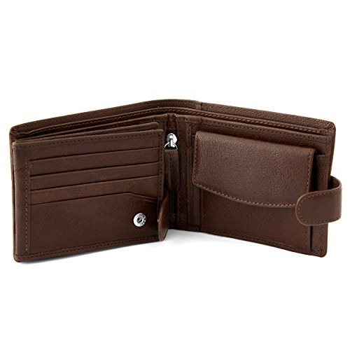 Portefeuille ergonomique Lucleon en cuir avec rangement optimisé California