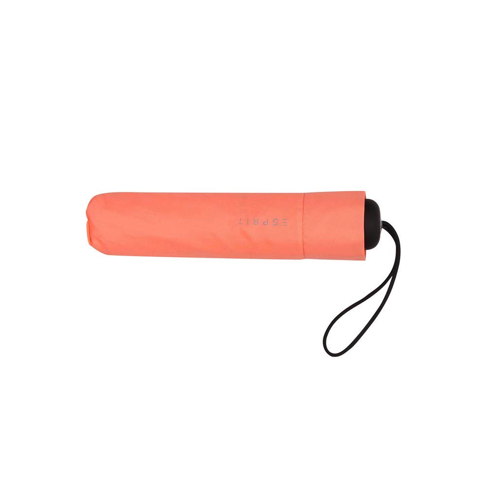 Unisex Solid Umbrella (Orange_Free Size)