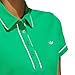 adidas Women's Originals Twistknit Trefoil Polo - Green SM