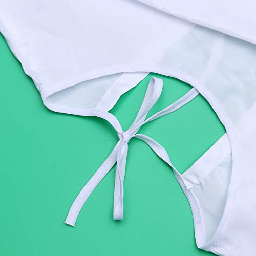 PIXNOR Cabo de Corte de Cabelo Profissional Avental de Capa de Barbeiro para Adulto Barbeiro Forneci