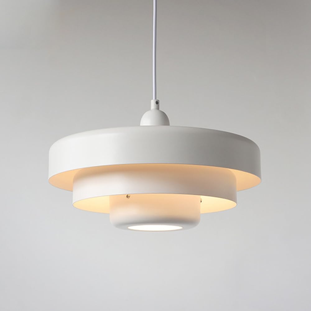Nordic Hanging Lamp PH5 Pendant Light Round Metal E27 Ceiling Lighting Fitting Single Kitchen Island Lights Restaurant Bedroom Cafe Decor Suspension Lamps Dia-35cm Star of Light