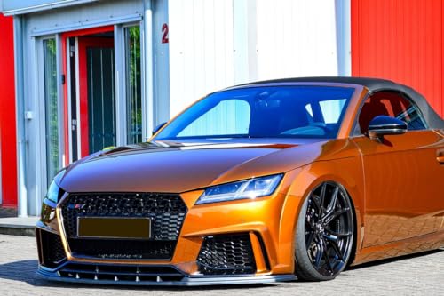 Aileron de pare-chocs avant Audi TTRS 8S 16-18 spoiler de lame