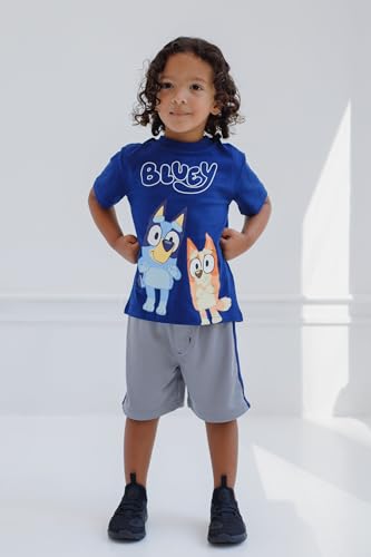 Bluey Bingo T-Shirt and Mesh Shorts Outfit Set2