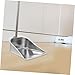 Ipetboom Stainless Steel Garbage Shovel with Long Handle Ergonomic Dustpan for Home and Office Cleaning Heavy Duty Kitchen Cleaning Tool for Easy Use and Convenience