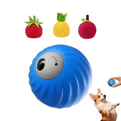 Lpoppcx Distributeur De Friandises pour Chien | Jouet À Friandises pour Chiens À Mâchage Agressif - Distributeur de Nourriture en Forme de Balle pour Toutes Tailles de Chiens d'Intérieur et