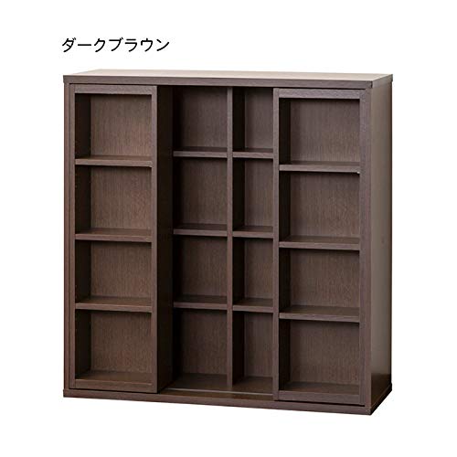 Amazon｜クロシオ(Kuroshio) 深型スライドシェルフ ブラウン 25217