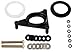 Complete Kit for Kohler GP51487-W/BOLTS Triangle Tank Gasket Kit for Most Two-Piece Toilets