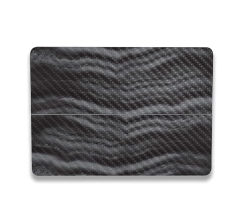 Image of MightySkins Carbon Fiber Skin Compatible With Microsoft Surface Laptop Studio 2 (2023) Full Wrap Kit - Smoky Quartz | Protective, Durable Textured Carbon Fiber Finish | Easy To Apply | Made in the USA