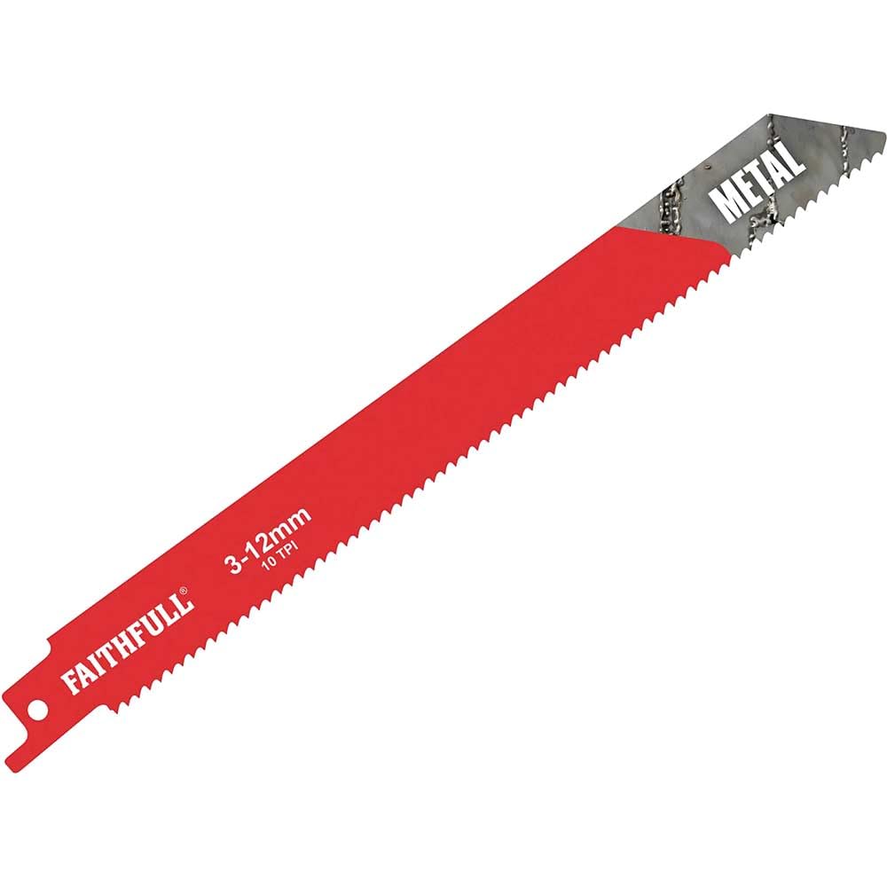Faithfull SBS1118BF Sabre Saw Blades Bi-Metal (Pack of 5)