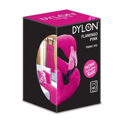 Dylon Flamingo Pink Fabric Dye with Salt Cover