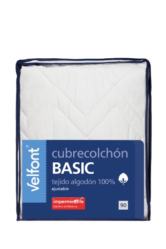 Protector Colchón Velfont Impermeable de 90x200 para Camas Infantiles 5