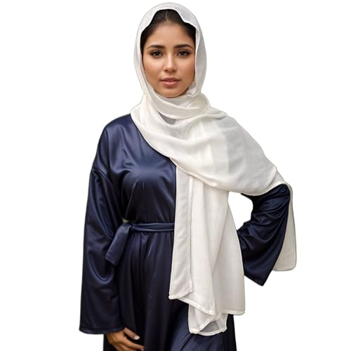 Viscose Cotton Feel Hijab Scarf For Women,Lightweight Modal Scarf Travel Shawl Head Wraps For Abaya Accessories