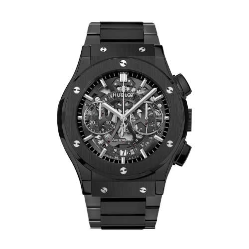 Hublot Classic Fusion Aero Chronograph Black Magic Bracelet Watch - 525.CM.0170.CM