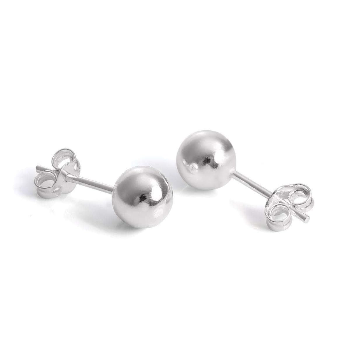 Ornate Jewels 925 Silver 5 mm Ball Stud Earring for Women and Girls | with Certificate of Authenticity & 925 Stamp | Life-time Warranty* (B0CFLTWF7Z) Amazon Price History, Amazon Price Tracker