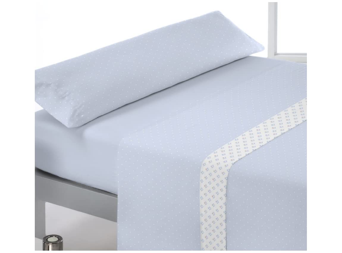 REIG MARTI Juego DE SABANAS DE CORALINA ZAY (Azul, 135 cm.)