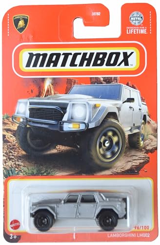 Matchbox Lamborghini LM002, Camión escala 1:64 Gris miniatura 1