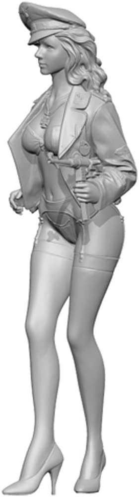 Sol Model MM436 1/16 Linda wearing officer hat version resin kit