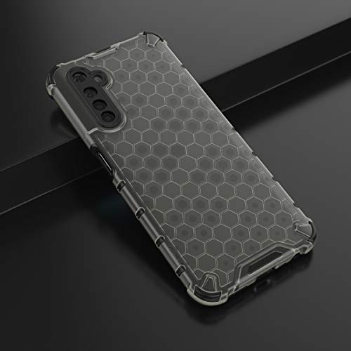 Image of Glasgow Back Case Cover Designed for Realme 6 - Black