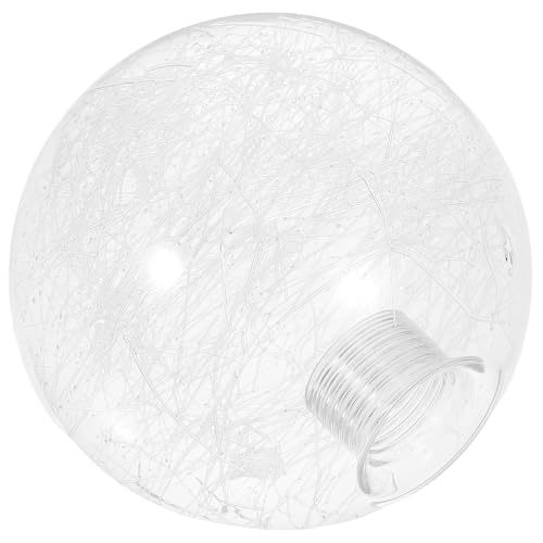 jojofuny Abat-Jour Globe En Verre G9 Transparent, Couvercle De Lampe Rond 10 cm, Remplacement Pour Plafonnier, Lustre, Applique Murale, Suspension Boule Verre