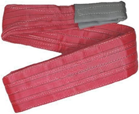 - Conclood India Polyester Webbing Sling | Lifting Belt | Use for Handling materials in warehouses & logistics | Lifts & secure heavy loads | Red Colour (5 TON 6 MTR, 1).