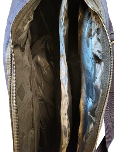 Sac à bottes d'équitation haut de gamme en tissu 600D bleu marine XL - 6