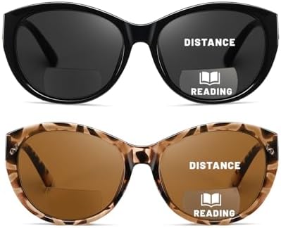 Hubeye Gafas de lectura de Sol Multifocales para Mujeres de Moda ...