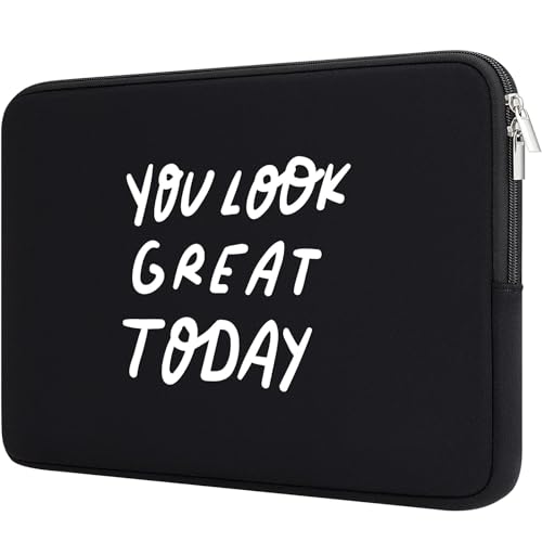 RAINYEAR Funda para portátil de 14 Pulgadas Compatible con Macbook Air de 15 Pulgadas, Ultrabook Chromebook para Portátil de 14 Pulgadas, Negro