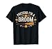 Pretend I'm A Broom Funny Halloween Costume Humor T-Shirt