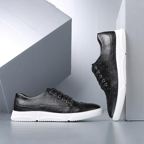Men's Fashion Sneakers Classic Casual Shoes for Men Stylish Soft Men Dress Sneakers Wingtip Brogue Shoes4