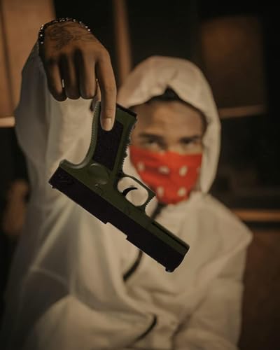 Image of HOME BUY Shell Ejecting Automatic Gun Toy Pistol for Kids Handgun Toy Gun Blaster with Continuous Shooting Educational Model Launcher for Adults Boys Gift Item- Beige (Beige)