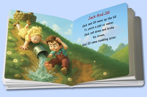 Image of Nursery Rhymes Book - Board Book for Kids | Premium Quality Classic Rhymes Book for Kids | Early Learning Activity Book | Ages: 2 - 6 Years | Two Brothers Publications