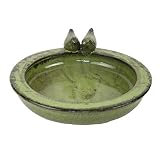 Esschert Design FB489 Vogeltränke, Keramik, rund, 10,9 x 32,9 x 30,7 cm