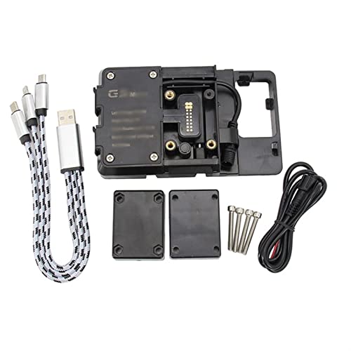 Support téléphone moto pour BMW S1000XR 2020-2021 avec anti-vibration et recharge USB
