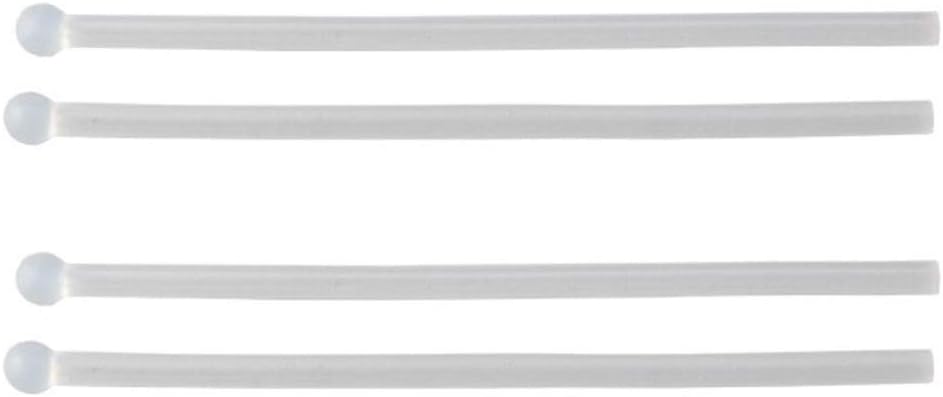 NicelyFitSilicone Anti-slip Eyeglass End Tips Ear Sock Pieces Tube Temple Sleeve for Glass Sunglass TT004