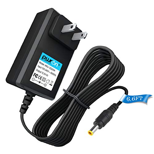 PwrON AC to DC Adapter Compatible with Sony SRSX5 SRSX5/WHT SRSX5/RED SRSX5/BLK SRSBTX300 SRSBTX300/WHT SRSBTX300/BLK SRS-BTX300 AC-S125V25A Portable NFC Bluetooth Wireless Speaker System