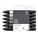 Winsor & Newton ProMarker - 6 Pennarelli Toni Neutri