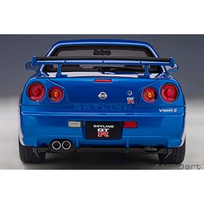 AUTOart 1/18 Nissan Skyline GT-R (R34) V Spec II India | Ubuy
